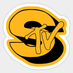 Shame TV Monocanary Variant Sticker